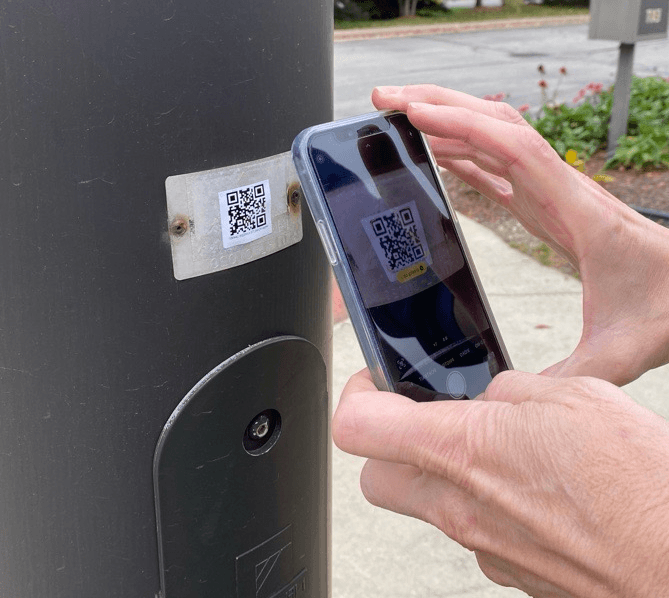 qr code in use